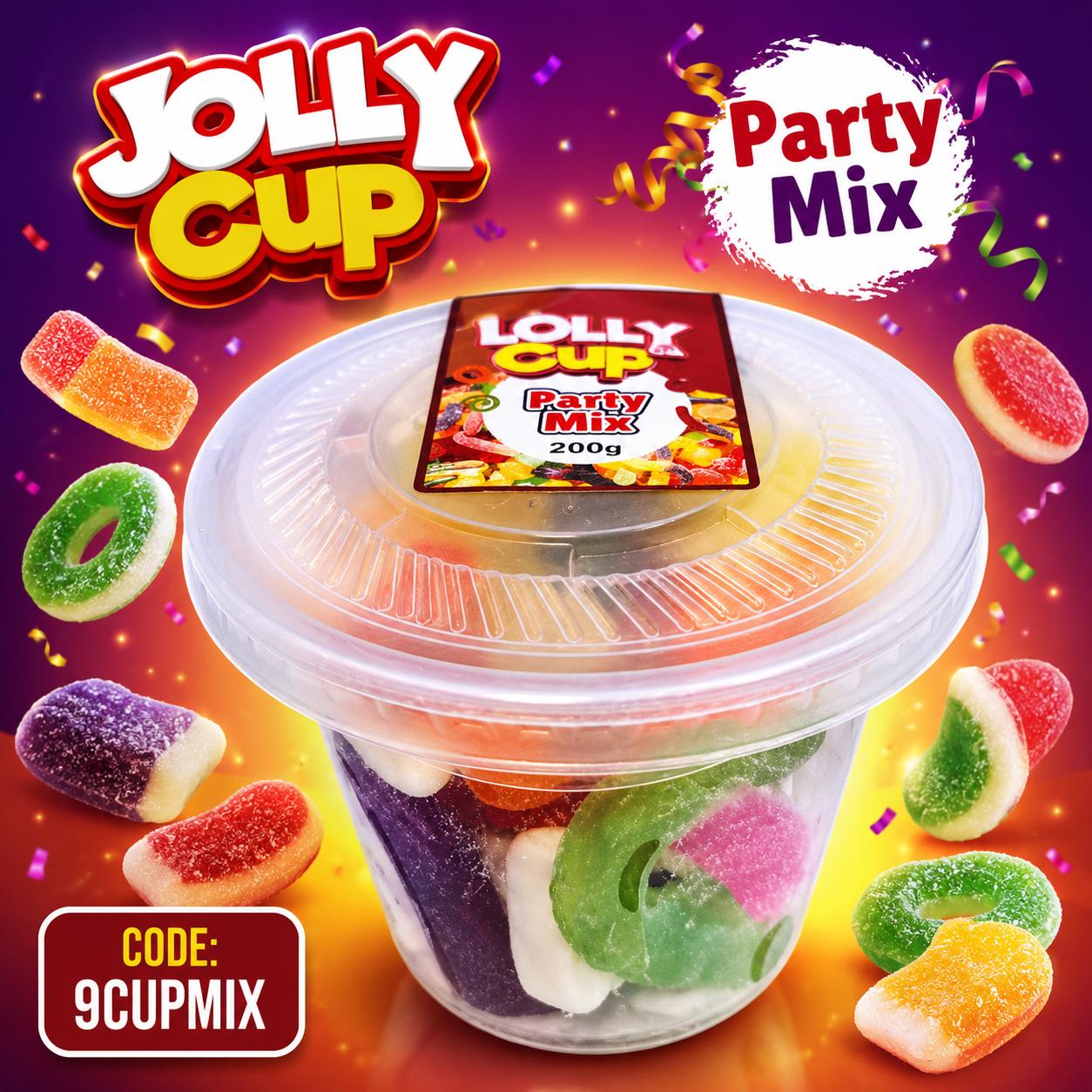 The Lolly Cup Party Mix 200g