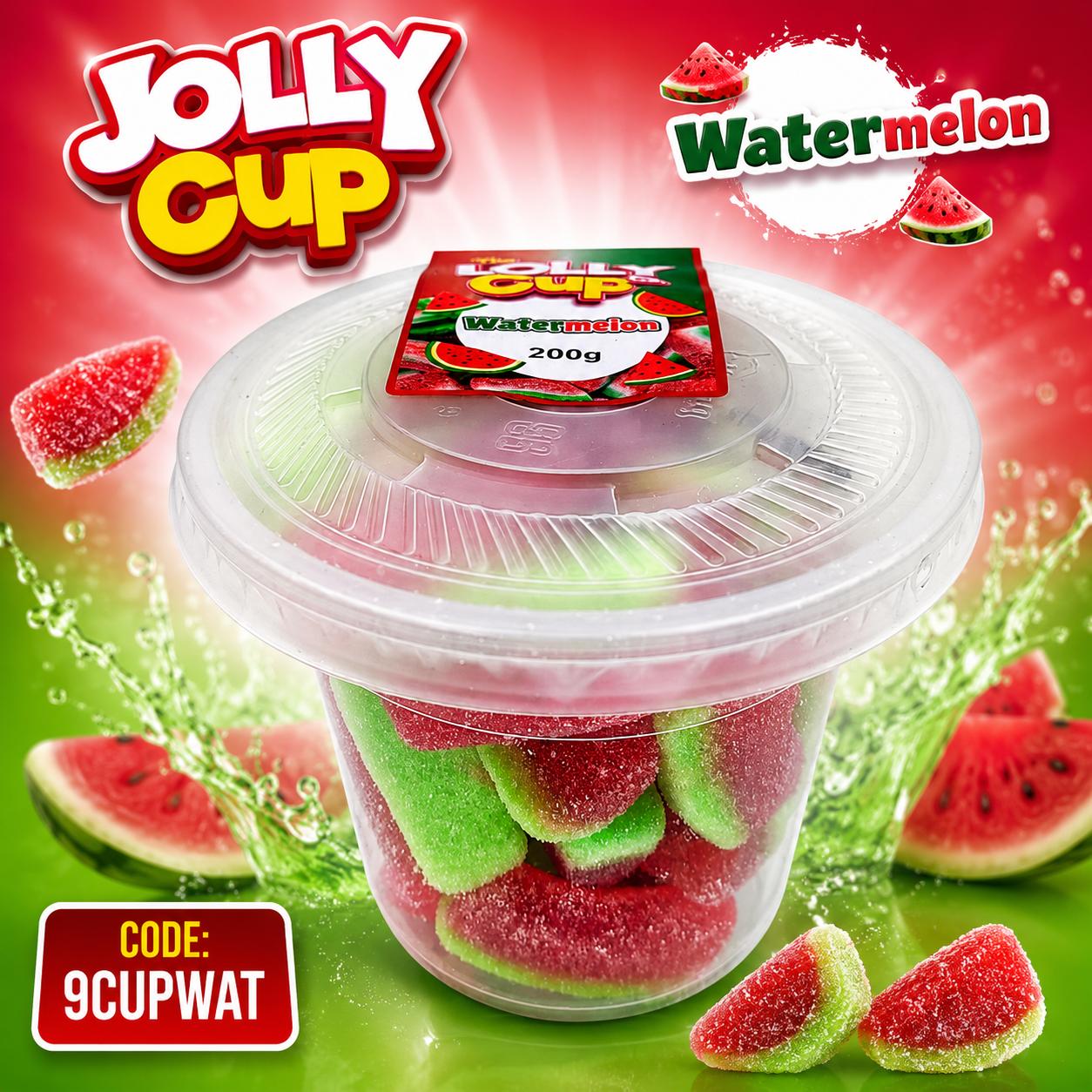 The Lolly Cup Watermelon Lollies 200g