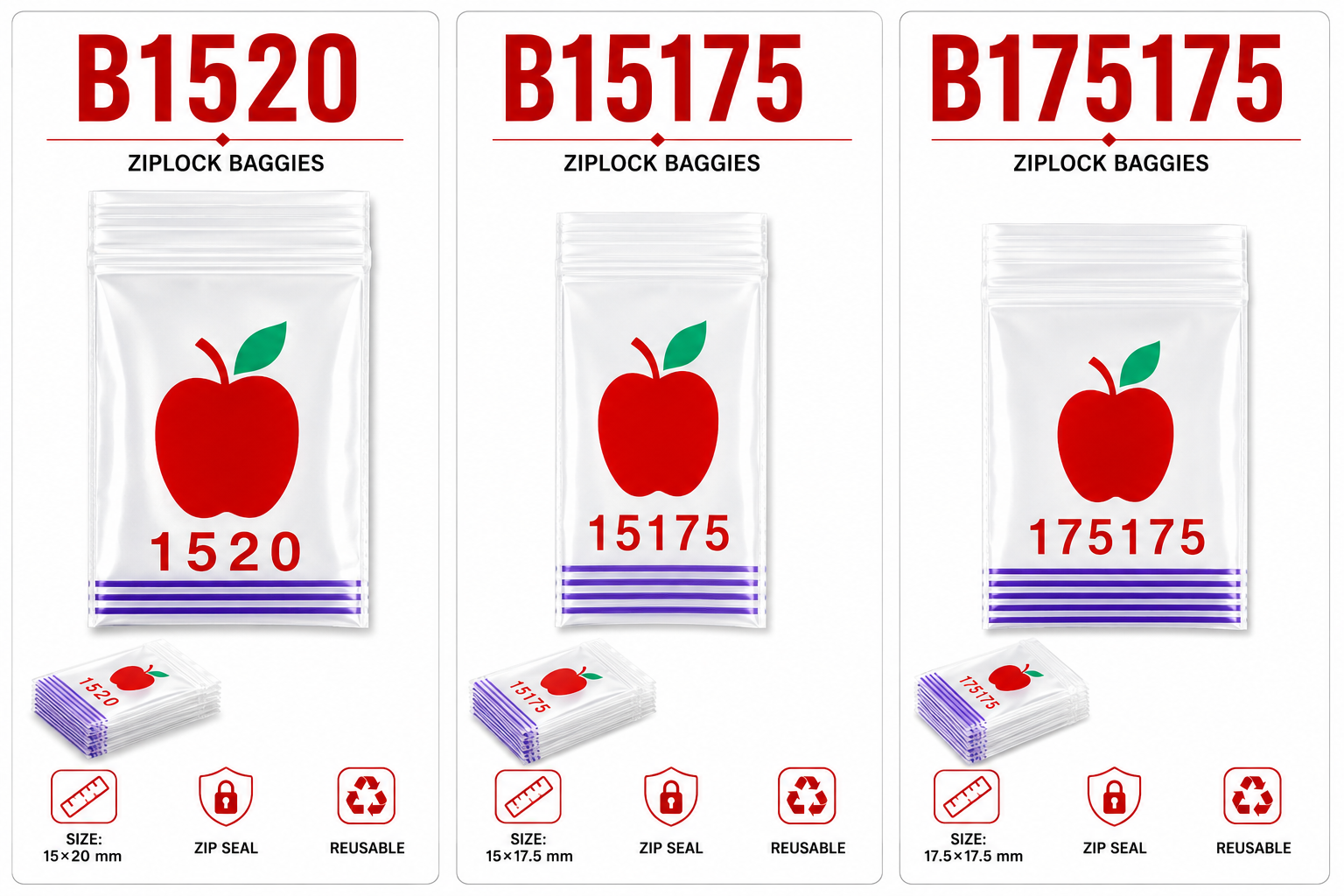 Ziplock Baggies