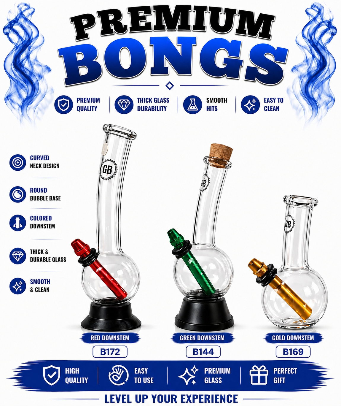 Premium Glass Hookahs