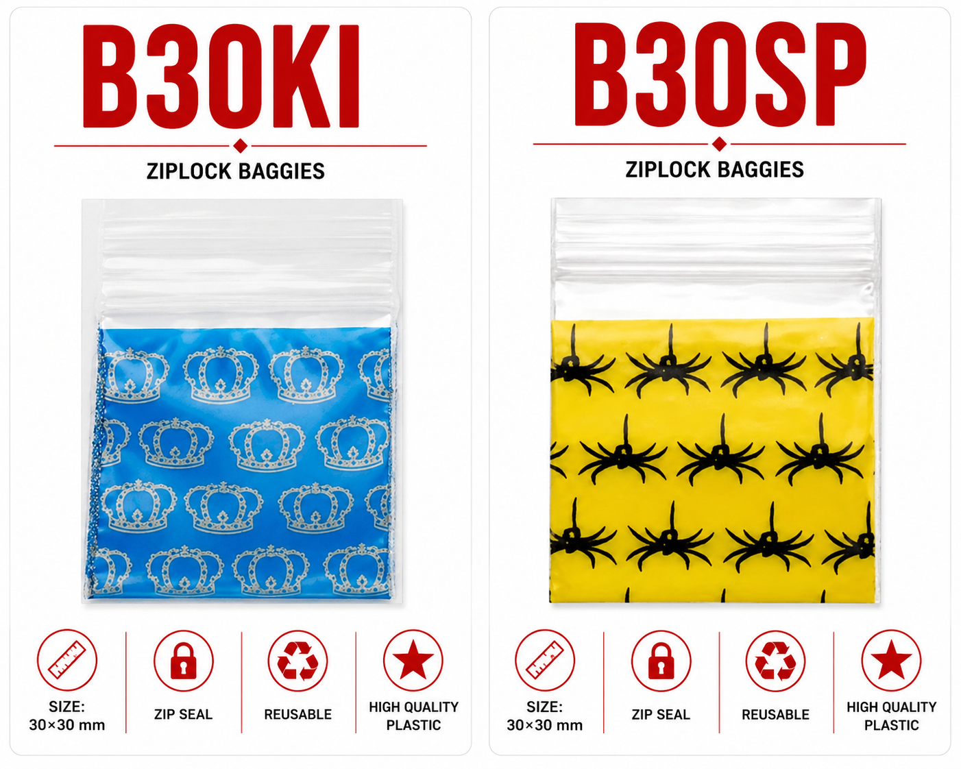 Ziplock Baggies