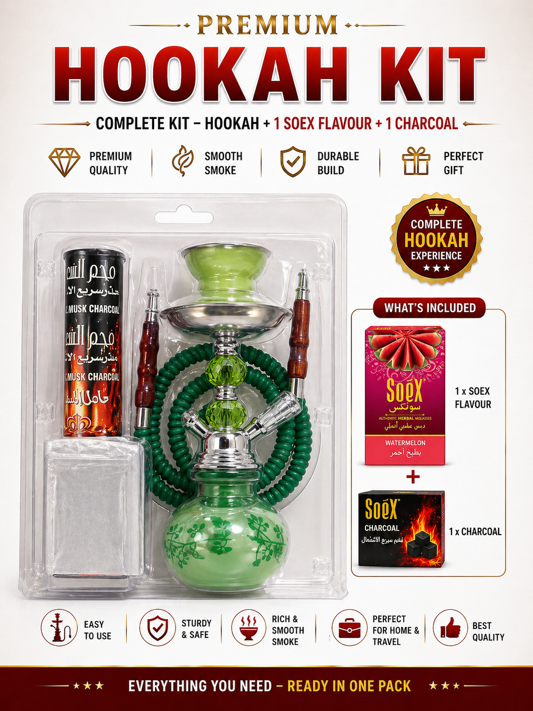 Premium Hookah Kit