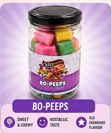 Kiss Bo-Peeps Lolly Jar