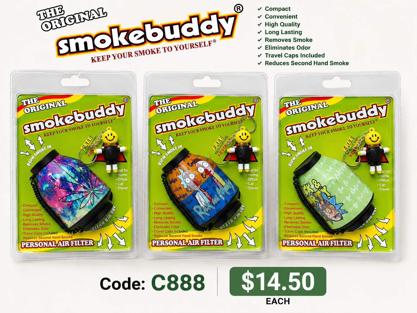 Smokebuddy Personal Air Filter