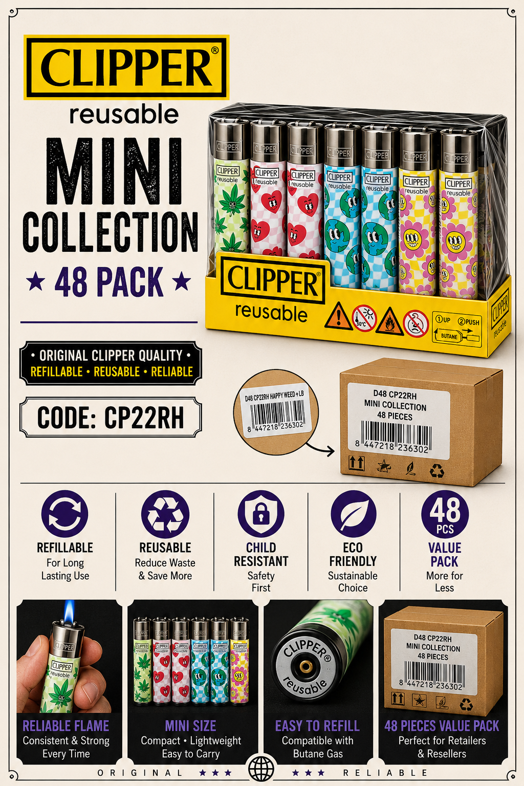 Clipper Mini Collection - Happy Weed