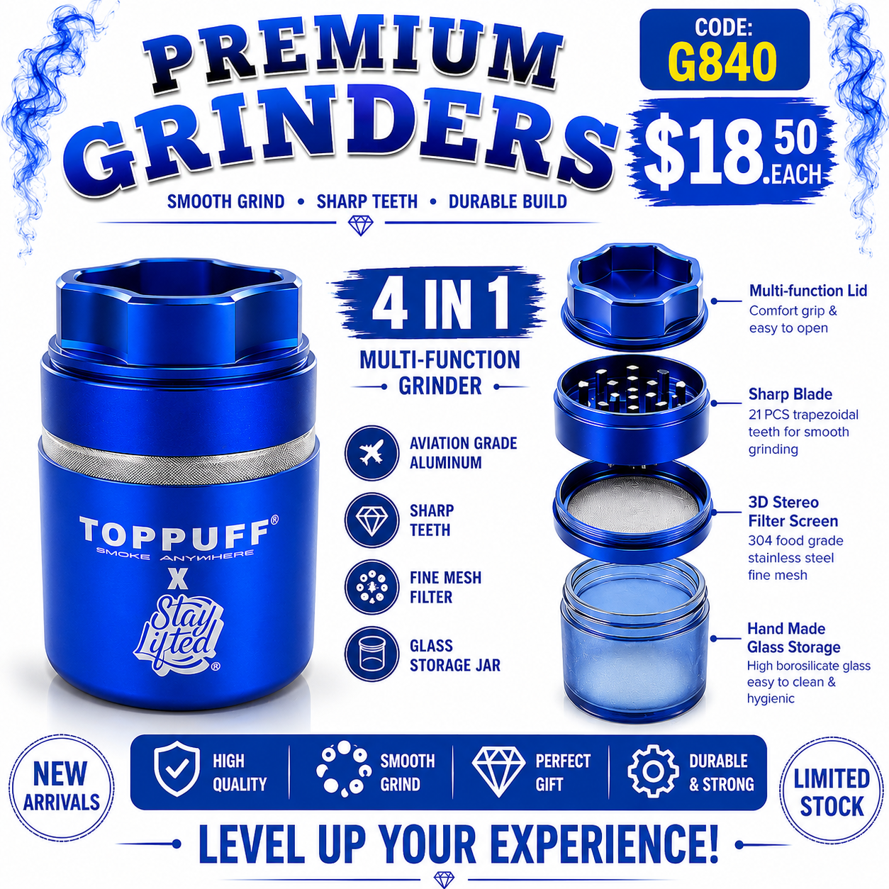 Premium Grinder