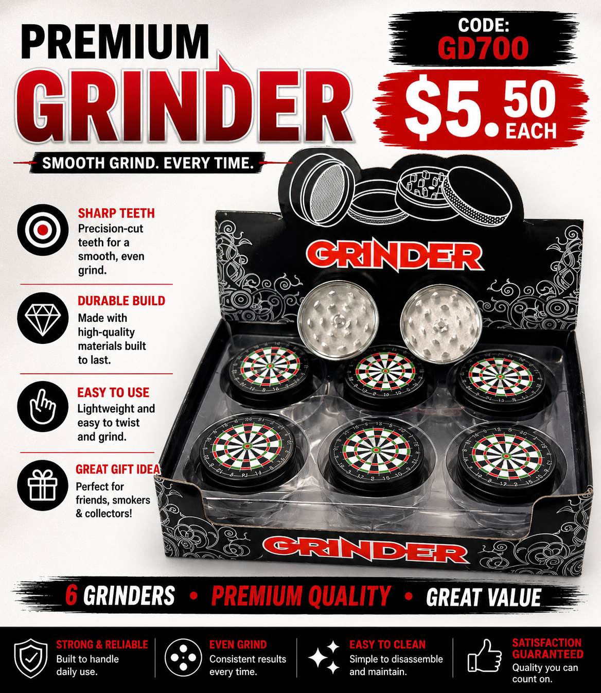 Premium Grinder