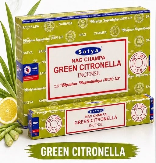 Satya Green Citronella Incense