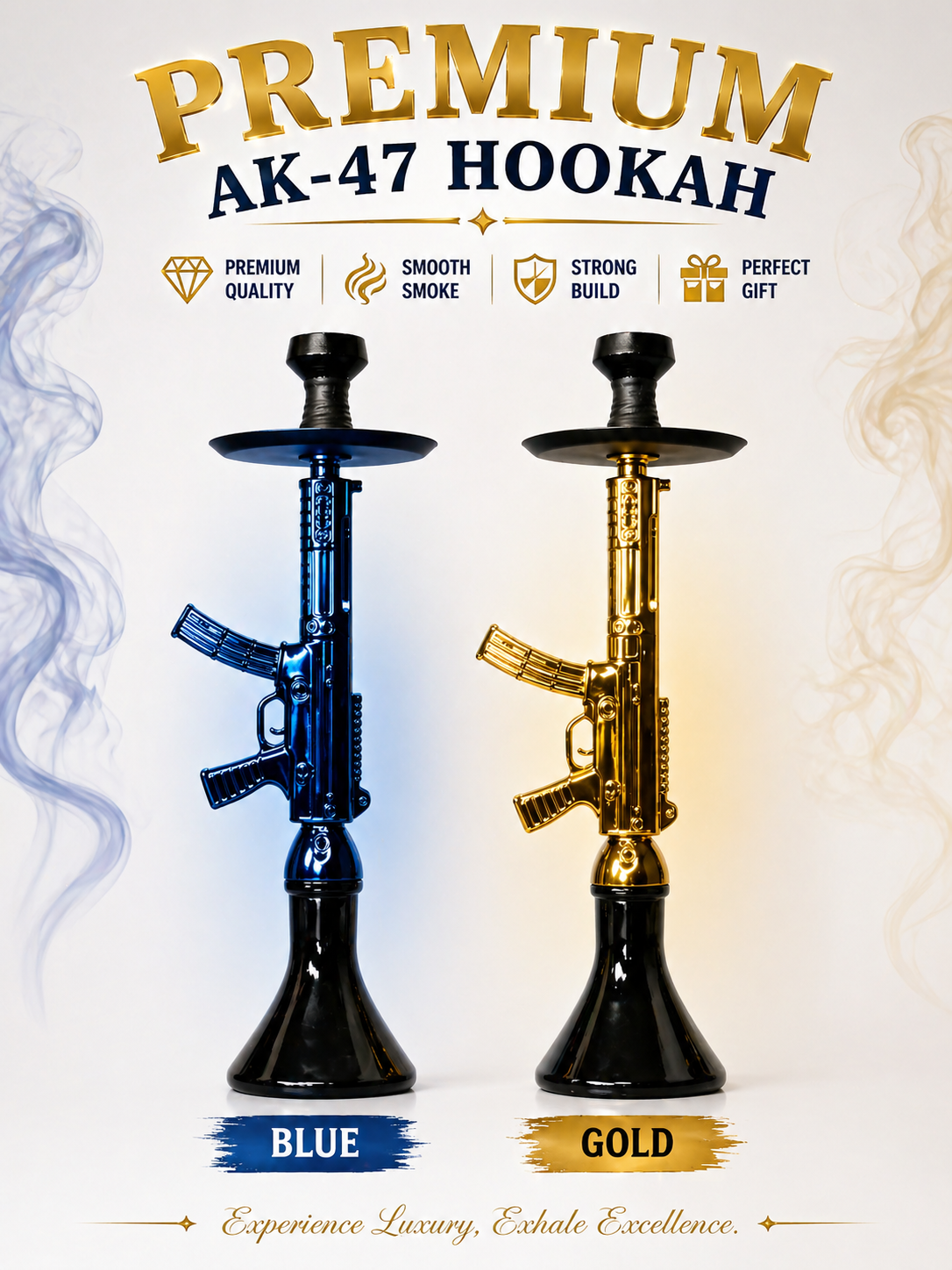Premium AK-47 Hookah