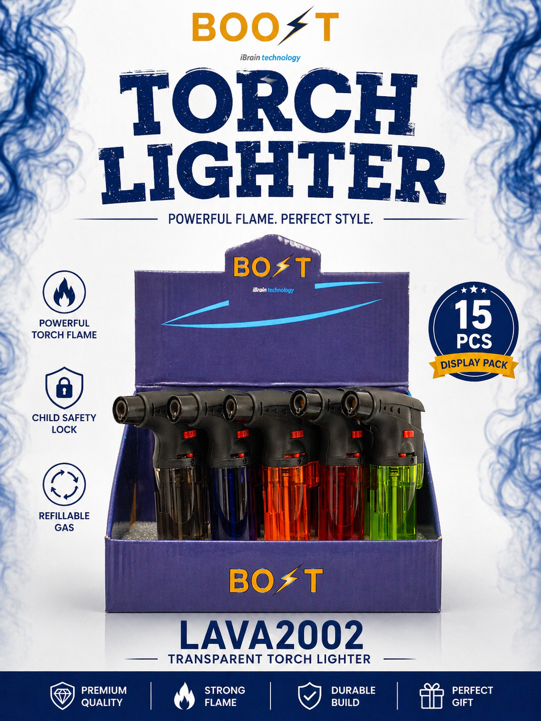 LAVA2002 Lighter Display