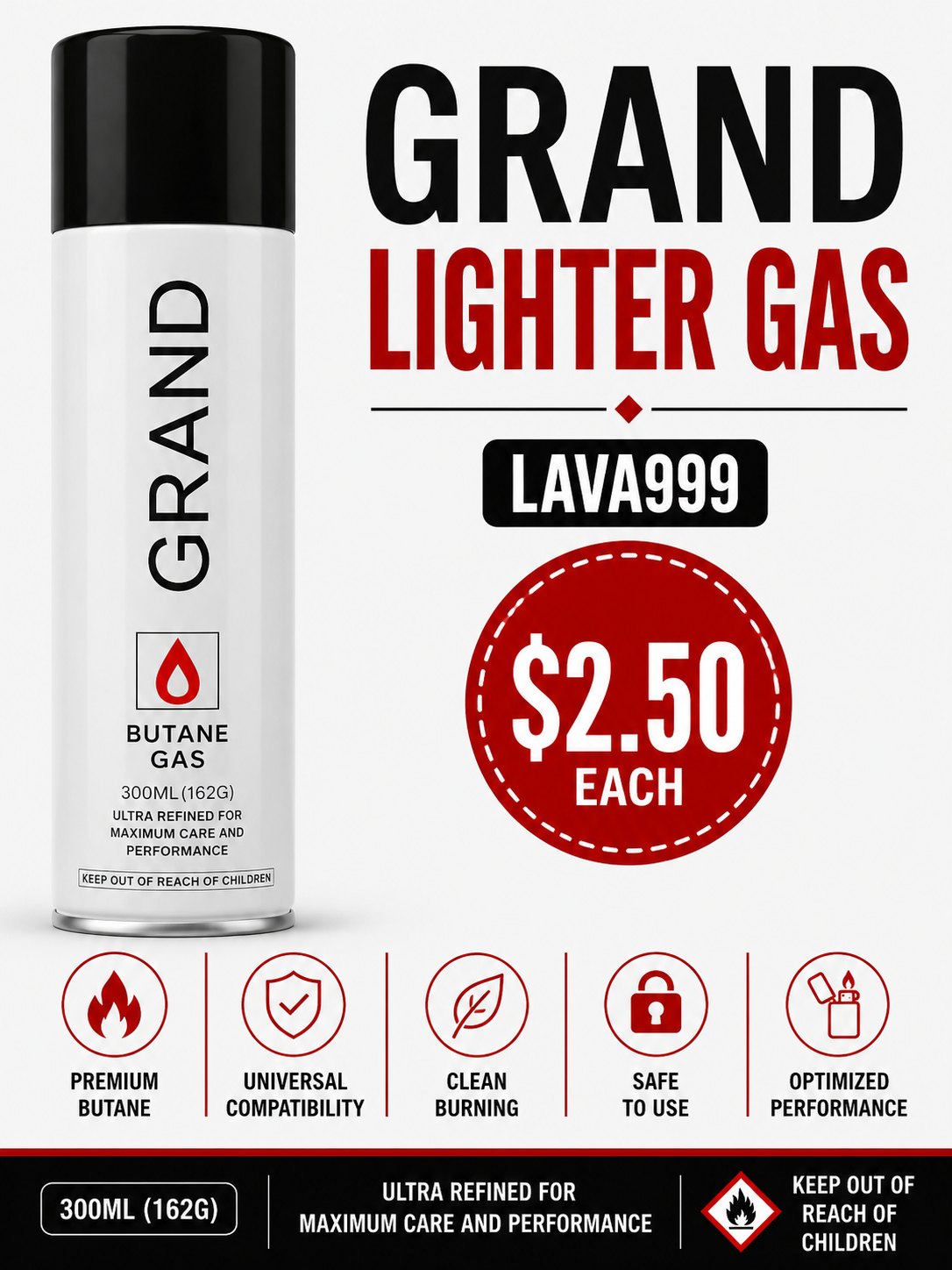 Grand Lighter Gas