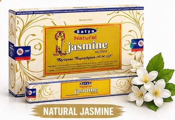 Satya Natural Jasmine Incense
