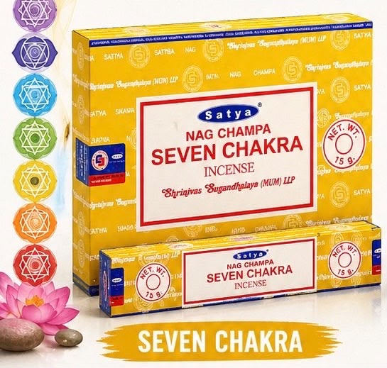 Satya Seven Chakra Incense