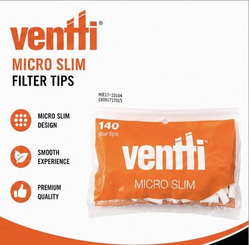 Ventti Micro Slim Filter Tips