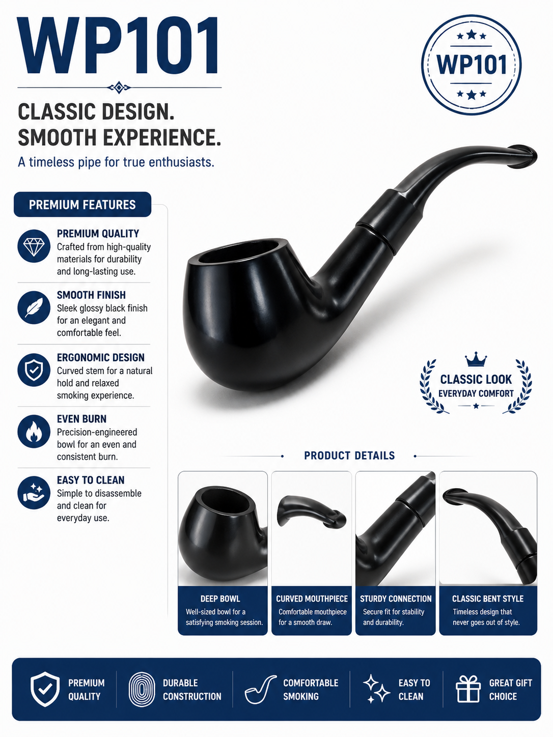 Classic Design Pipe